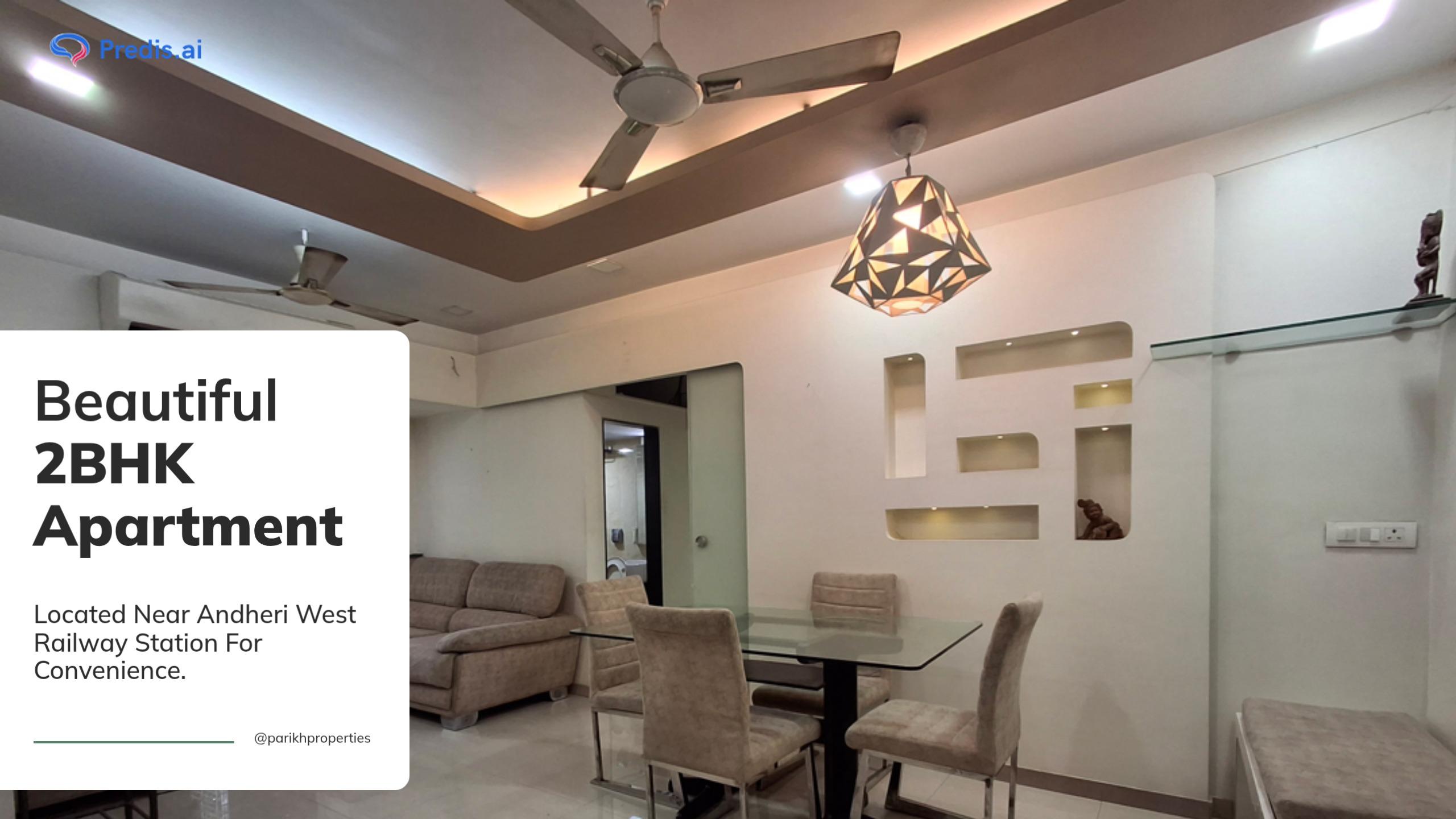 2BHK Flat for Sale in Andheri West